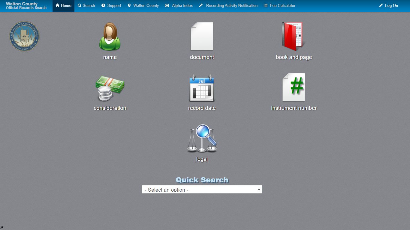Landmark Web Official Records Search